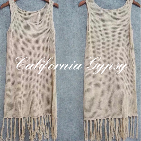 LAST ONE Western Knit Fringe Dress - Picture 2 of 4